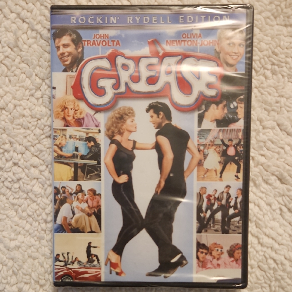 Warner Bros. Grease DVD - Rockin Rydell Edition. With Rydell Sing A Long